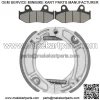 for Honda XR250R 1984 1985 1986 1987 Front Brake Pads & Rear Brake Shoes