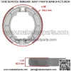 for Kawasaki KZ440 LTD Belt LTD Sport Belt 1982-83 Front Brake Pads & Rear Shoes - Image 2