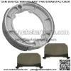for Kawasaki KZ440 LTD Belt LTD Sport Belt 1982-83 Front Brake Pads & Rear Shoes - Image 4