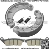 Front Brake Pads & Rear Brake Shoes for Honda VT750S 2010 2011 2012 2013 - Image 4