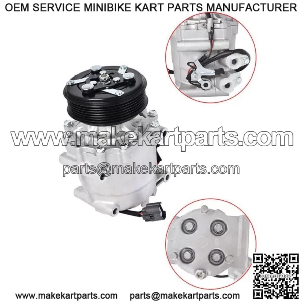 A/C AC Compressor Fit For Honda Civic 2002 2003 2004 2005  L4 1.7L CO 4914AC - Image 4