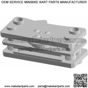 Polaris RZR Caliper Assembly,  OEM Part 1913062, Qty 1