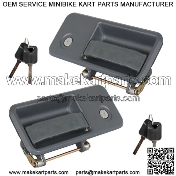 Door Handle Outside Exterior Set Right Left Side For 2004-2018 Volvo VNL Truck - Image 2