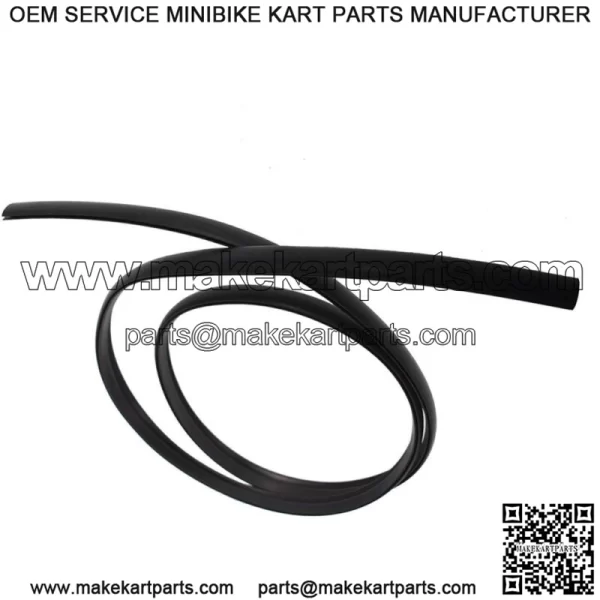 Cars Front Under Windshield Panel Sealed Trim Moulding Rubber Strips Universal - Image 2