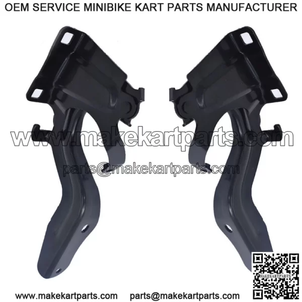 For 14-18 Nissan Rogue 2pcs Hood Hinges Driver & Passenger Side Left Right Set - Image 3