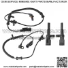 4X ABS Wheel Speed Sensor Front - Rear L&R for Dodge RAM 1500 PICKUP 2009-2012