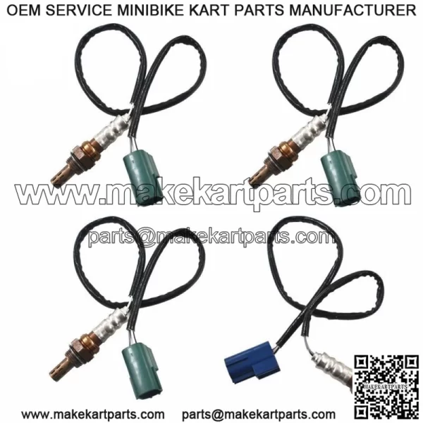4X Upstream&Downstream fit for 03-2004 Infiniti G35 3.5L V6 O2 02 Oxygen Sensor