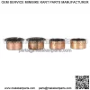 Bushing Spindle King Pin Tube,Claw Copper Sleeve Kit For EZGO TXT/RXV Golf Cart - Image 5