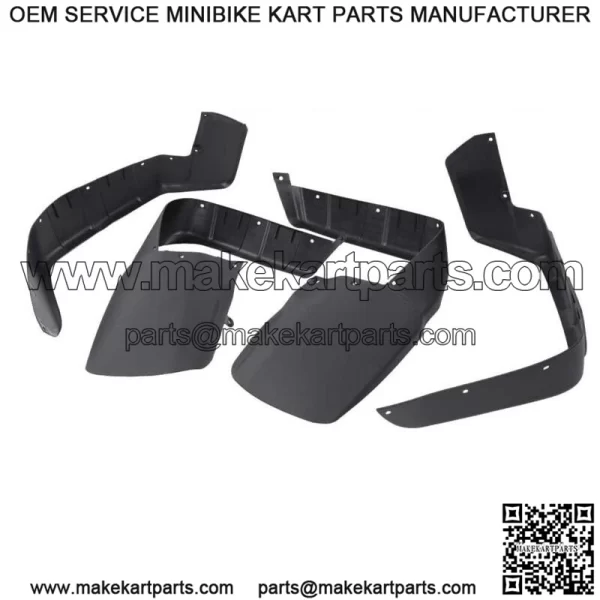 Mud Splash Guards Fender Flaps Fit For Honda FourTrax TRX300 TRX 300 FW 1996-00 (For: Honda) - Image 2