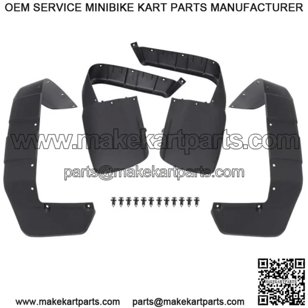 Fit For 96-00 Honda FourTrax TRX300 TRX 300 FW Fender Flaps Mud Splash Guards  (For: Honda)