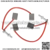 For Club Car Precedent Gasoline Ezgo Golf Cart Starter Generator Motor Brush Set
