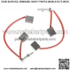 For Club Car Precedent Gasoline Ezgo Golf Cart Starter Generator Motor Brush Set - Image 2