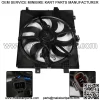 Radiator Cooling Fan Assembly For 2012-2018 Nissan Versa Sedan & Note 214819KK0A - Image 3