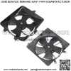 For 2003 2004-2006 Honda Accord Driver and Passenger Side Cooling Fan Assembly