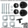 For 2000-2019 Cadillac Chevrolet GMC Models 15201791 Body Mount Kit Pair