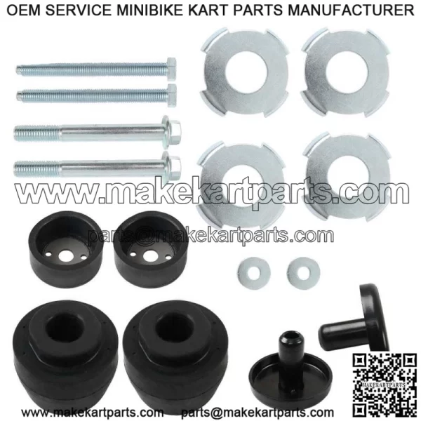 For 2000-2019 Cadillac Chevrolet GMC Models 15201791 Body Mount Kit Pair - Image 5