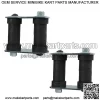 For Camaro Nova Firebird Leaf Spring Rear Shackle Kits Shackles Bushings Kit