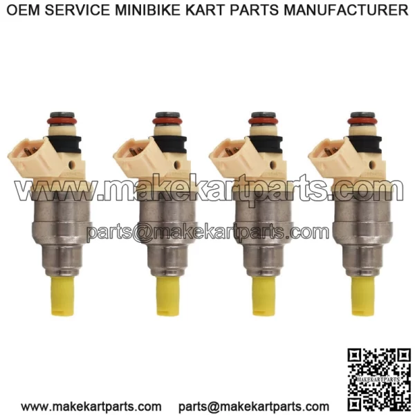 INP-470 4 Pcs Upgraded Fuel Injectors For 1998 Chevrolet Tracker 1.6L 2/4-Door - Image 3