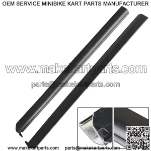 Pair Felt Window Sweep Belt Kit For 99-11 Ford Ranger 6L5Z1021453AA 6L5Z102145AA