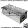 30" x 13" x 10" Aluminum Truck Tool Box for Camper Pickup Flatbed RV Truck Bed