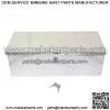 20" Heavy Duty Diamond Plate Tool Box Chest Box Truck Bed RV Trailer - Image 5