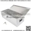 30" x 13" Silver Aluminum Tool Box For Car Truck Pickup Trailer Trunk Storage