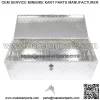 30" x 13" Silver Aluminum Tool Box For Car Truck Pickup Trailer Trunk Storage - Image 4