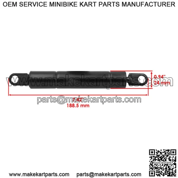Steering Damper For Scag SMTC-48A SMTC-48V SMTC-52A SMTC-61A SMWC-52A SMWC-61A - Image 2
