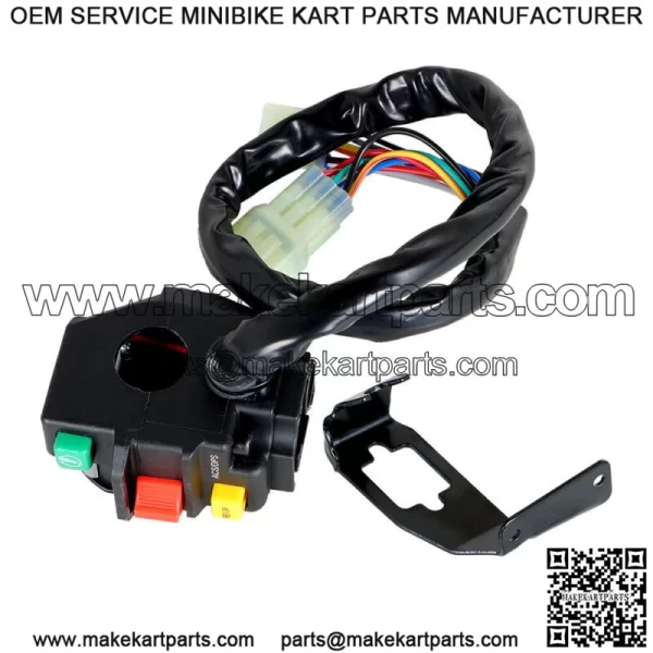 Left Handlebar Switch Start On / Off / Light For 2013-2015 Can-Am Outlander 1000 - Image 4