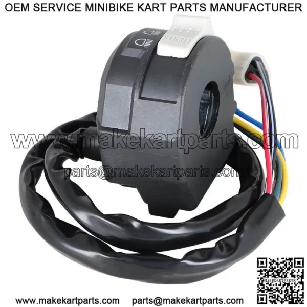 Left Handlebar Kill Switch Start Run Off Headlight for 1986 Yamaha Moto 4 225 - Image 2