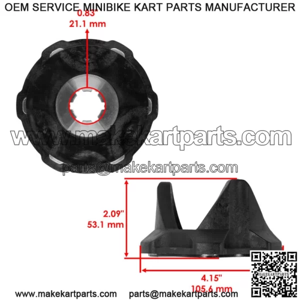 Clutch Cvt Driven Pulley Cam Helix & Spring For Can-Am Outlander 650 4X4 2006-21 - Image 2
