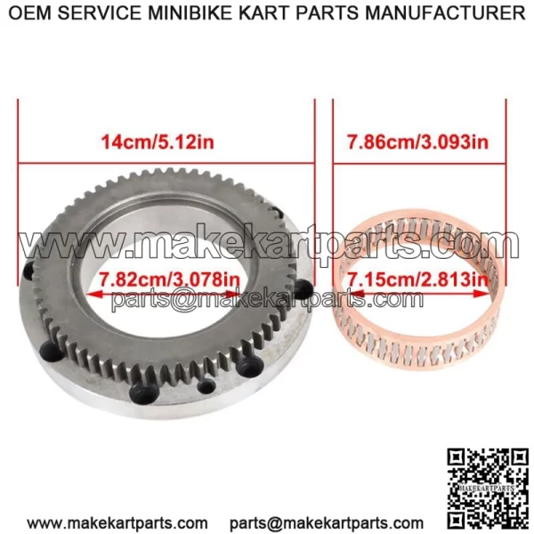 For Yamaha V-STAR 1100 One Way Starter Clutch Gear Gasket Bearing XVS 1999-2009 - Image 4