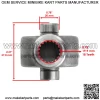 2x Front Drive Shaft Yoke with U-Joint for Yamaha Grizzly 450 YFM450 YFM45F 2007 (For: 2006 Yamaha Rhino 660) - Image 2