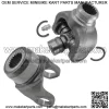 2x Front Drive Shaft Yoke with U-Joint for Yamaha Grizzly 450 YFM450 YFM45F 2007 (For: 2006 Yamaha Rhino 660) - Image 4
