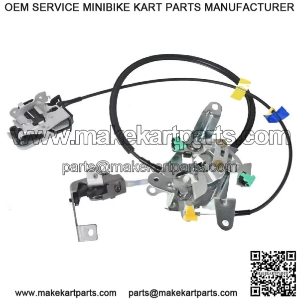 6C3Z28264A01A Rear LH Driver Door Latch Lock Cable for Extended Cab Super Duty - Image 3