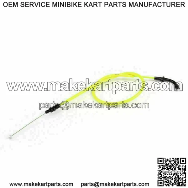 Motorcycle Throttle Cable Push/Pull Wire Fit For Suzuki 600 06-09 Green SG T9 (For: Suzuki) - Image 4