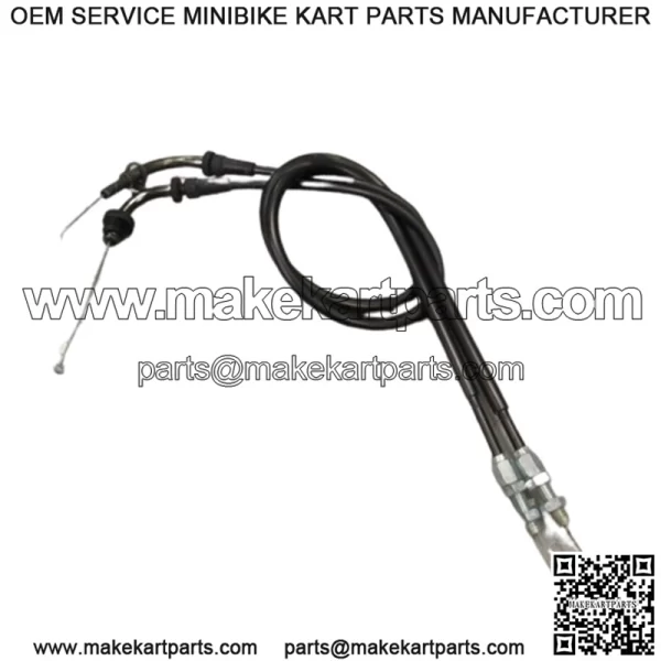 OEM SUZUKI Throttle Cable Set 02-07 Hayabusa GSX1300 Busa (For: Suzuki)