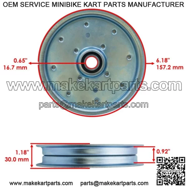 Drive Pulley for John Deere Z720E Z730M Z735E Z735M Z740R Mid-Duty ZTrak - Image 2