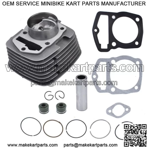 Cylinder Kit 223CM3 For Honda ATC200 ARC XL200 250cc Piston 65.5mm Rings Gaskets - Image 2