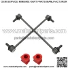 FIT For 2011-2019 Toyota Sienna Front Sway Bar Links + Front Bushings 4PC