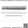 72"x150' Galvanized Poultry Net Metal Mesh Fencing Chicken Wire 2" Holes Rustic - Image 3