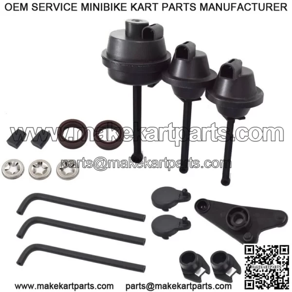 Set Of Intake Manifold Air Flap Runner Repair Kit Fit For MercedesC230 C280 C350