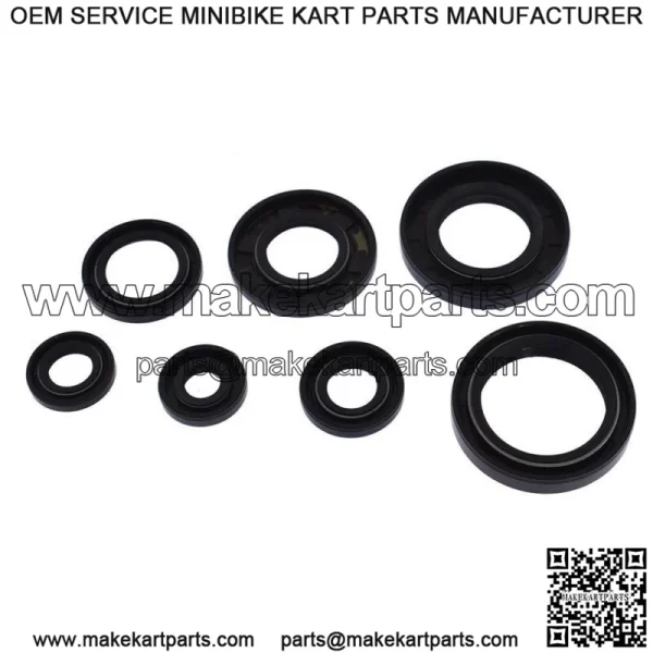 For Yamaha Blaster 200 YFS200 1988-2006 Engine Crank 7 Piece Oil Seal Set Kit - Image 3