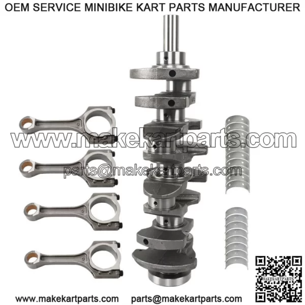 Engine Crankshaft Connecting Rod For 2011-2020 Hyundai Sonata Fe Kia Optima 2.4L