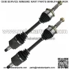 Pair Front CV Axle Shaft for 4WD 2000-2003 2004 2005 2006 Toyota Tundra Sequoia (For: Toyota) - Image 2