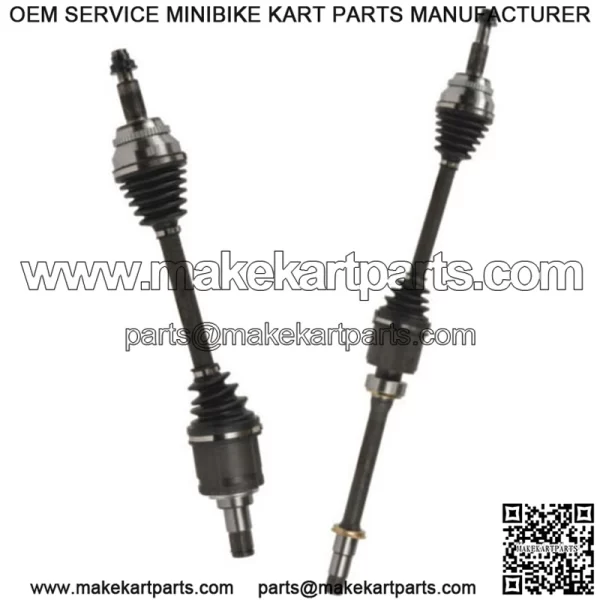 Front CV Axle Shaft Pair 2 for Toyota Venza 2010-2015 Lexus RX350 2011 RX450h V6 (For: Toyota)