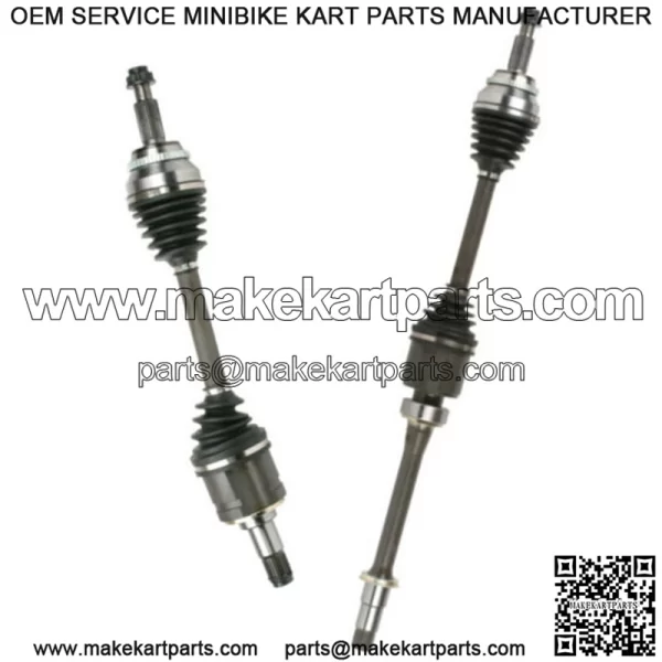 Front CV Axle Shaft Pair for RX350 RX330 Toyota Solara Highlander Camry 2.5 3.0L (For: Toyota)