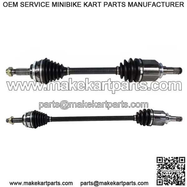 Front Pair CV Axle Joint Shaft for 2009-2018 Toyota Corolla S LE XLE Sedan 1.8L (For: Toyota)