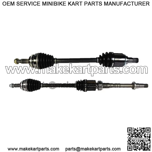Front Pair CV Axle Joint Shaft Assembly for Toyota Sienna 3.5L V6 FWD 2011-2016 (For: Toyota)
