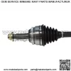 Front Left CV Axle Shaft Assembly For 2003-2008 Toyota Corolla Manual Trans FWD (For: Toyota) - Image 3